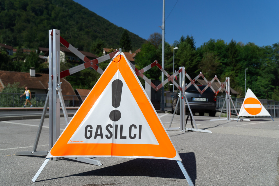 Triopan zložljivi stožec Gasilci